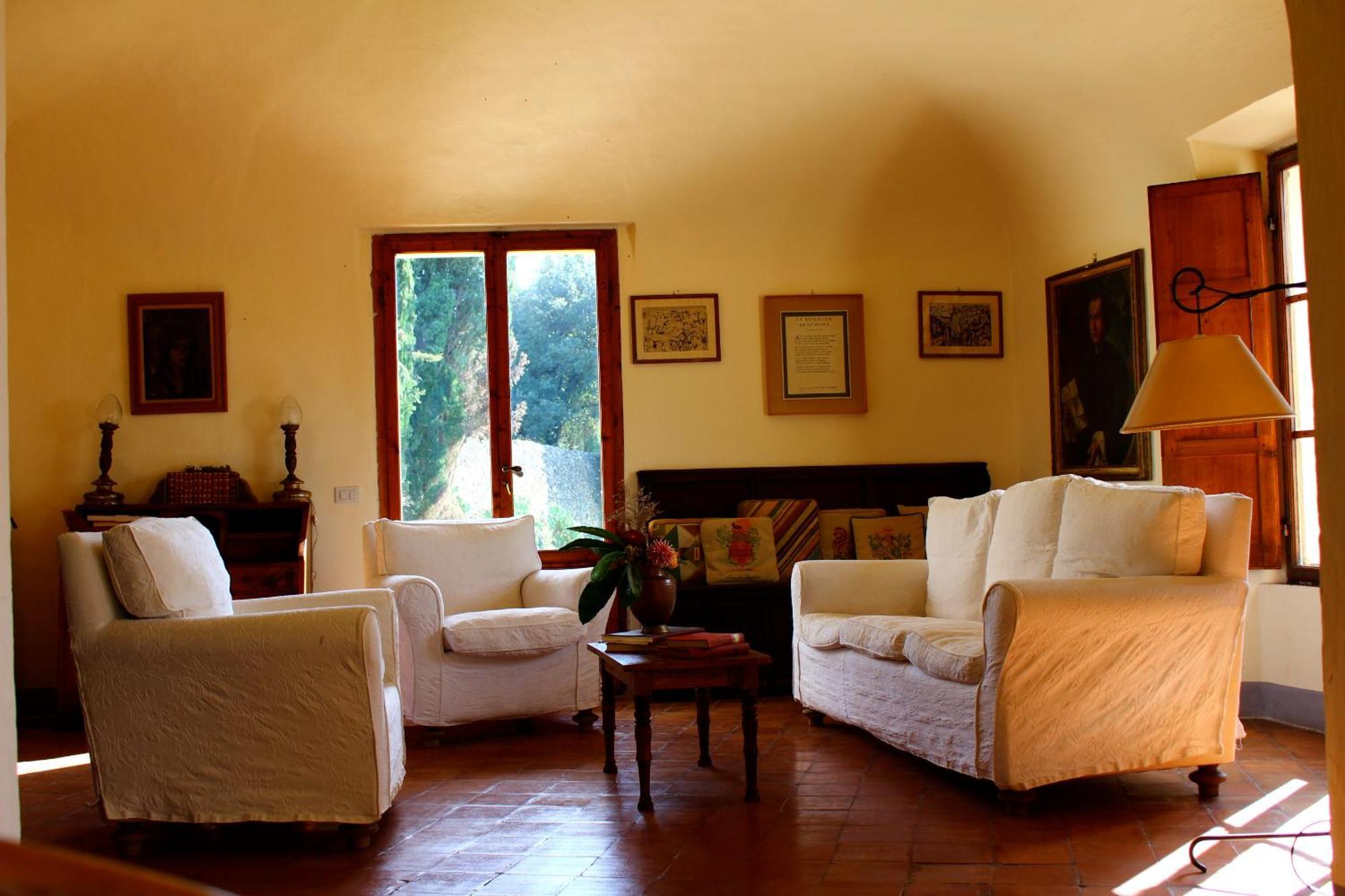 Tenuta Di Spannocchia Rosia Eksteriør billede
