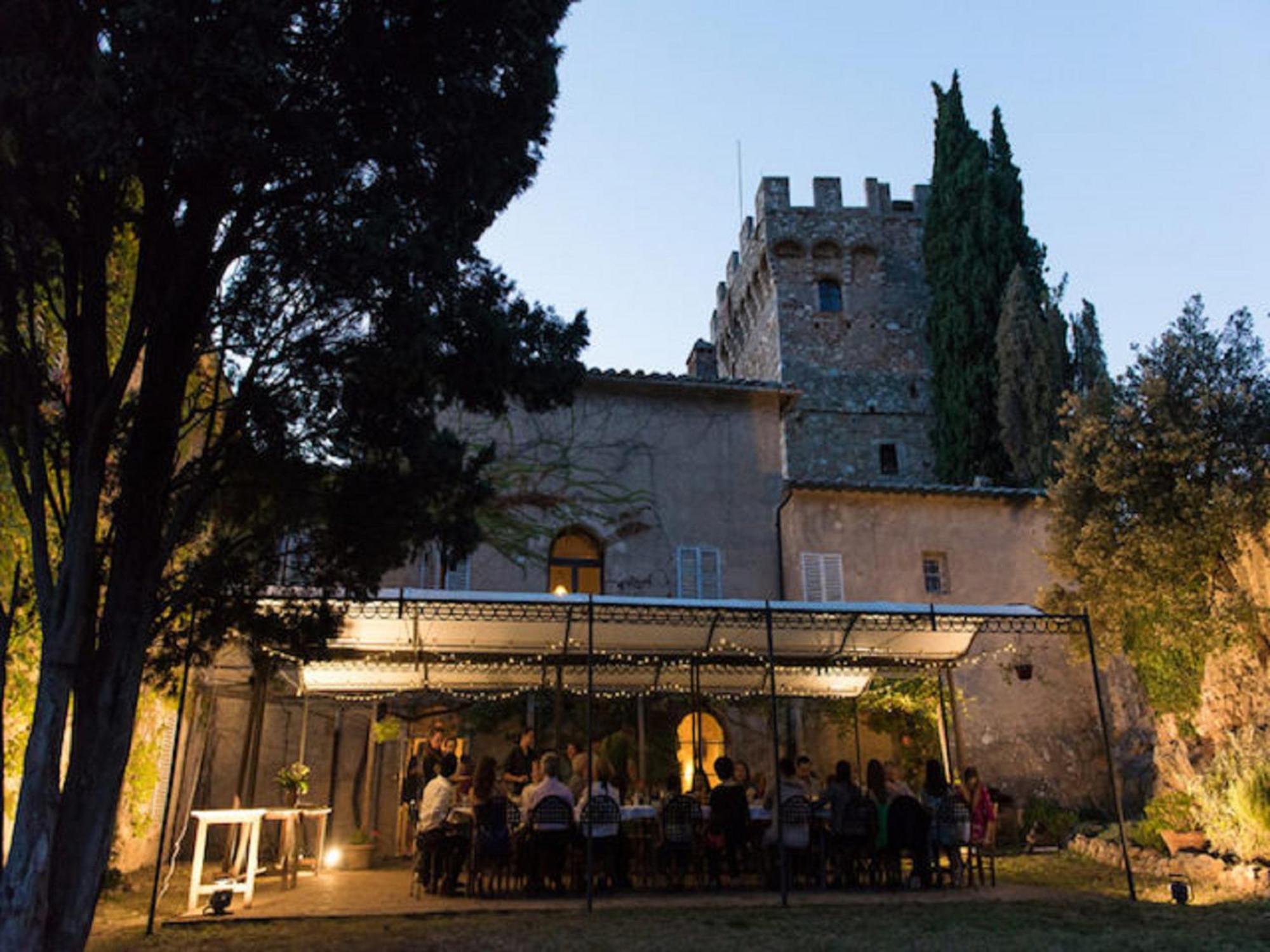 Tenuta Di Spannocchia Rosia Eksteriør billede