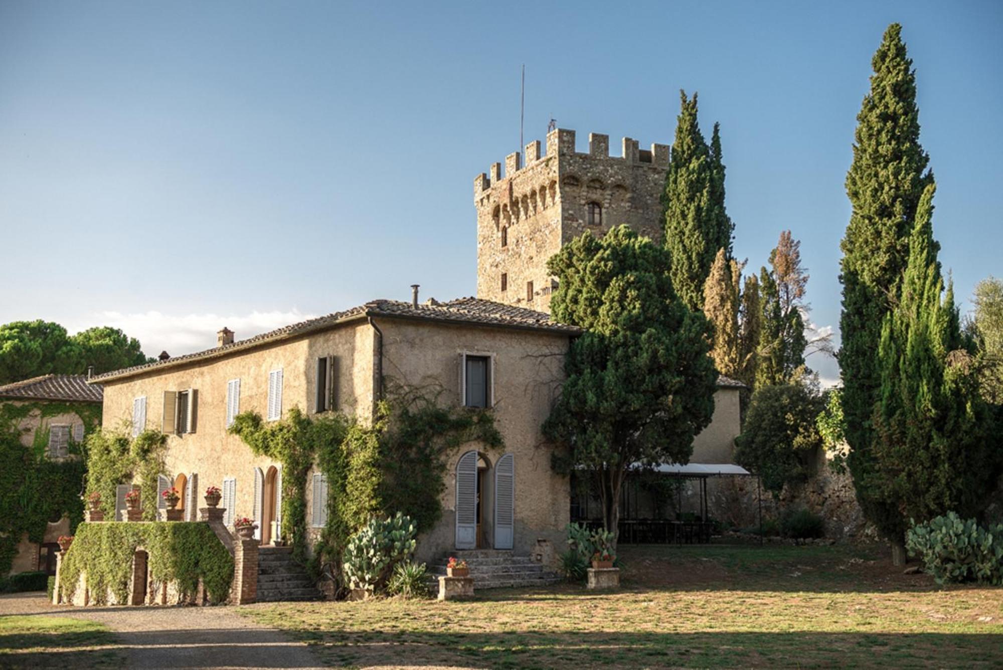Tenuta Di Spannocchia Rosia Eksteriør billede
