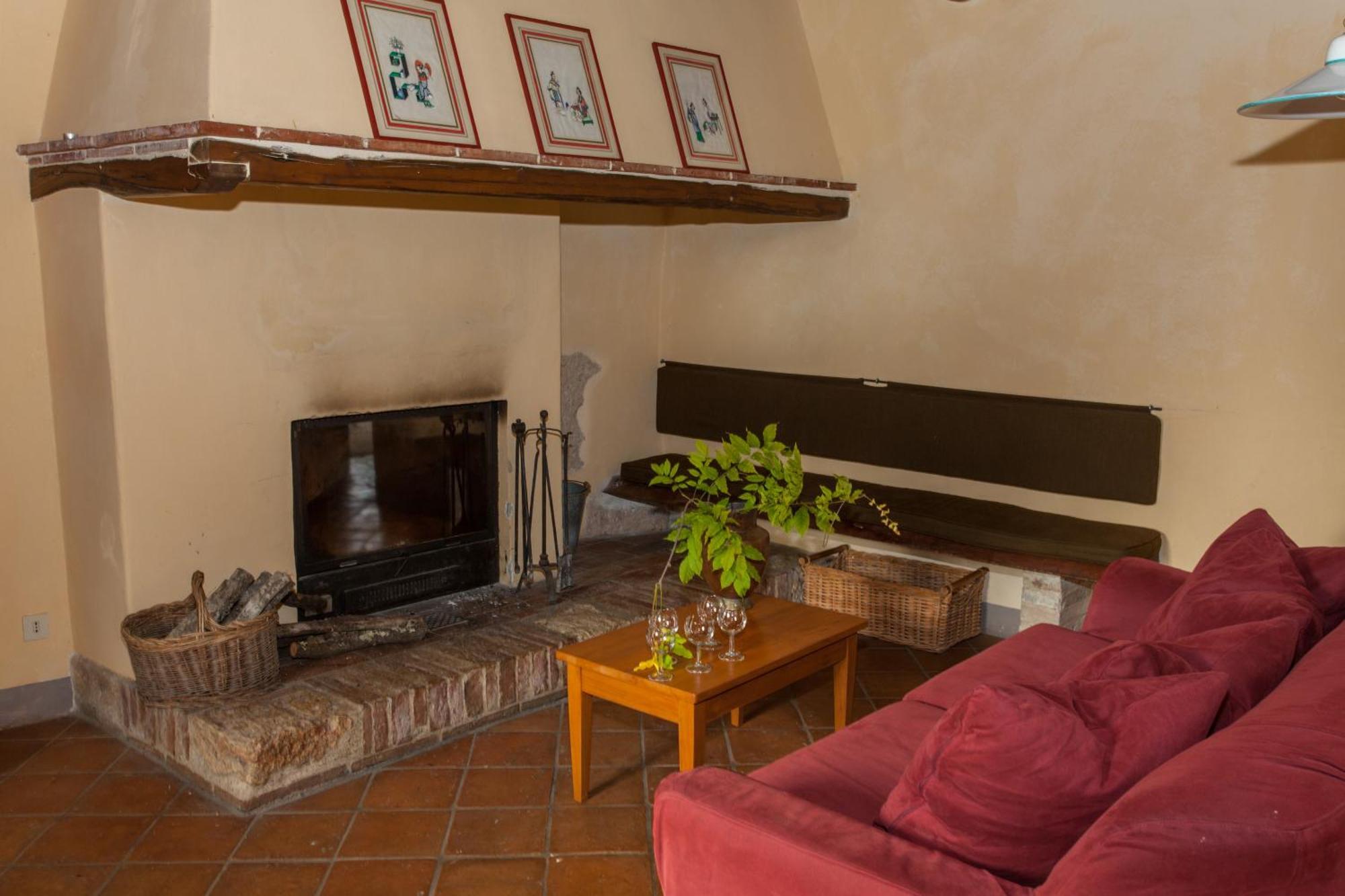 Tenuta Di Spannocchia Rosia Eksteriør billede