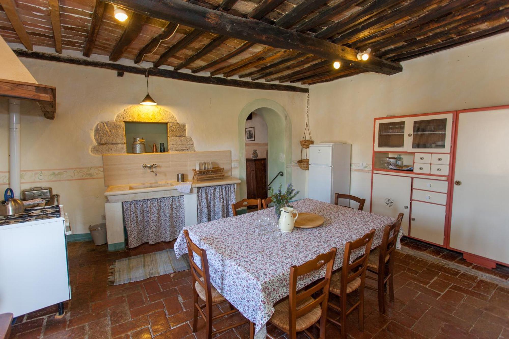 Tenuta Di Spannocchia Rosia Eksteriør billede