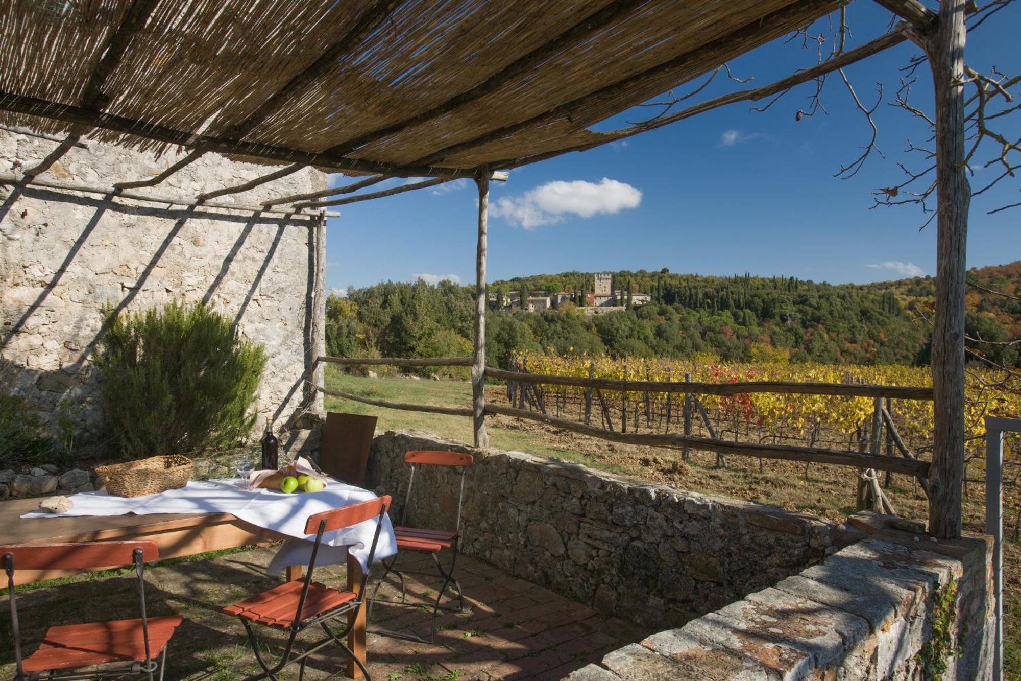 Tenuta Di Spannocchia Rosia Eksteriør billede