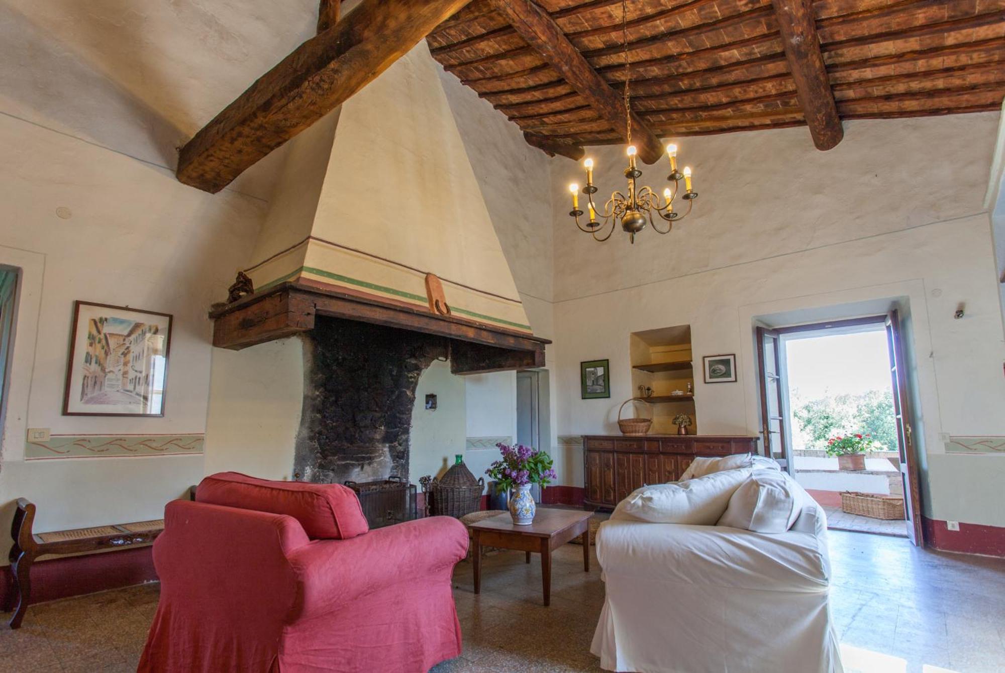 Tenuta Di Spannocchia Rosia Værelse billede