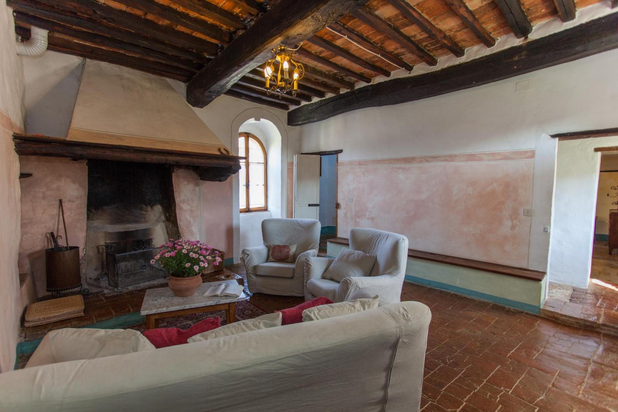Tenuta Di Spannocchia Rosia Eksteriør billede