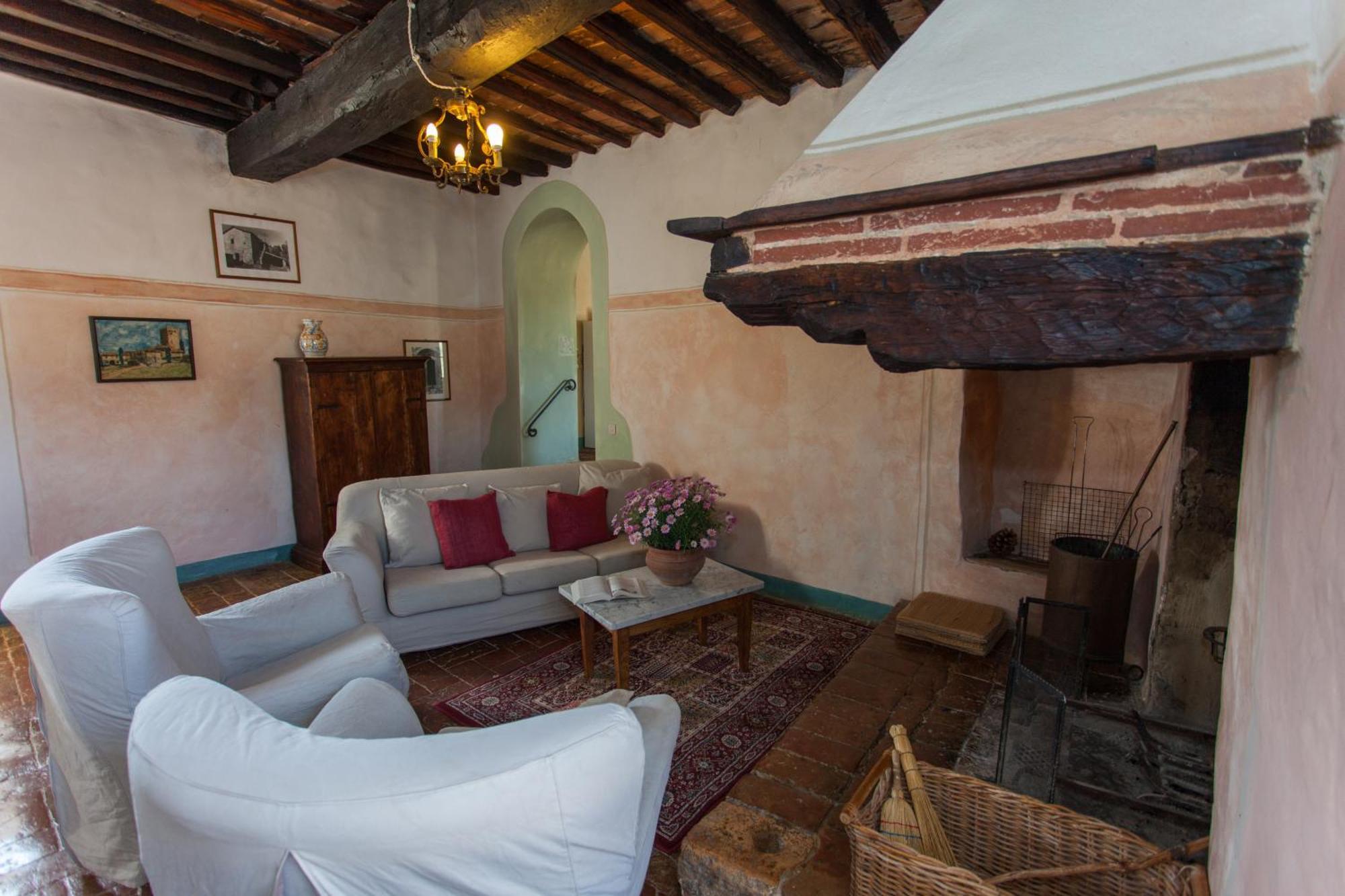 Tenuta Di Spannocchia Rosia Eksteriør billede