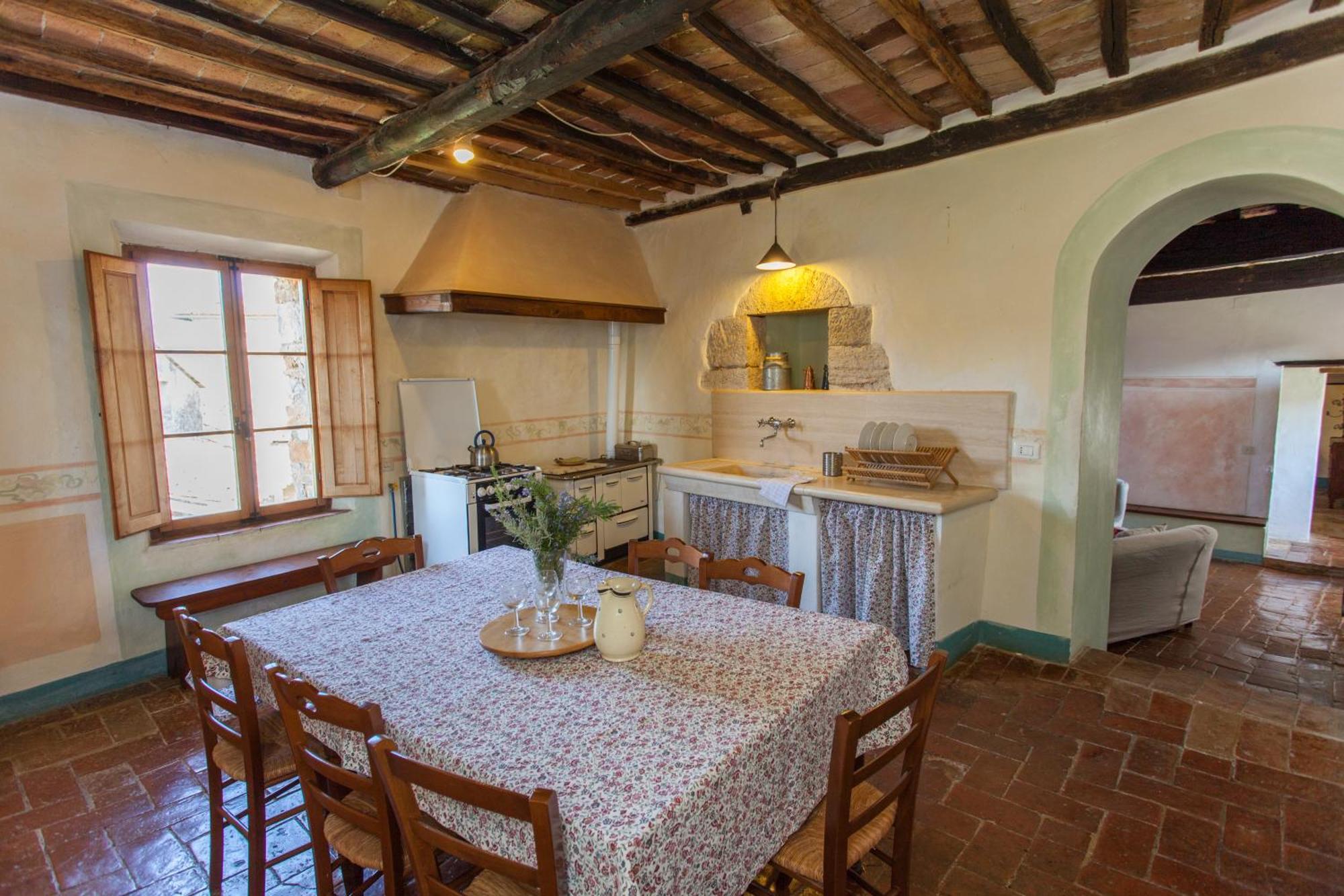 Tenuta Di Spannocchia Rosia Eksteriør billede