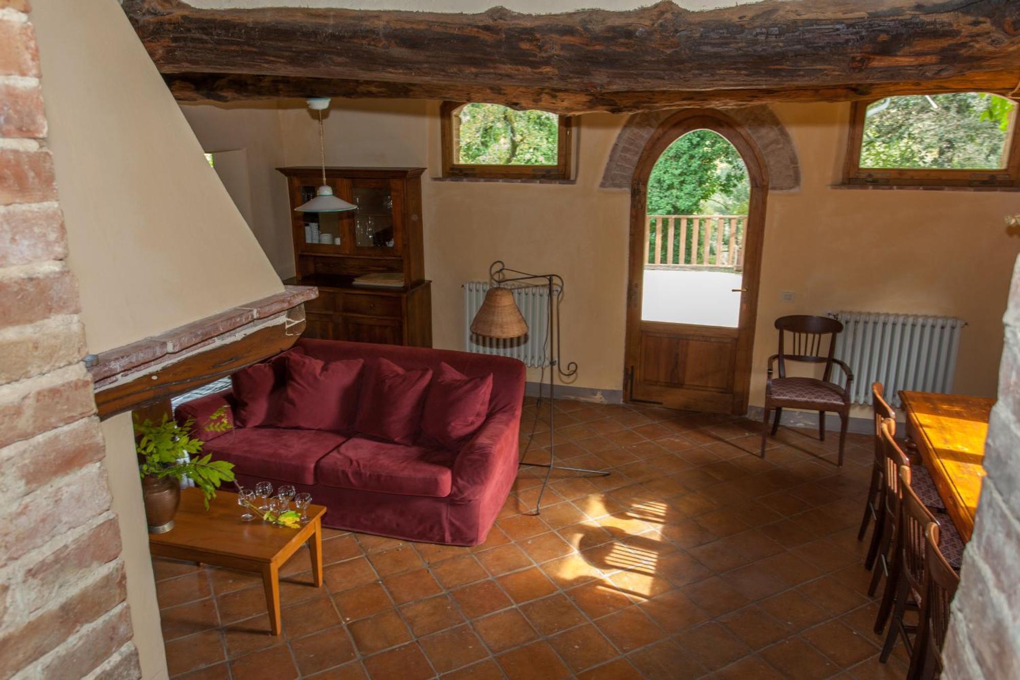 Tenuta Di Spannocchia Rosia Eksteriør billede