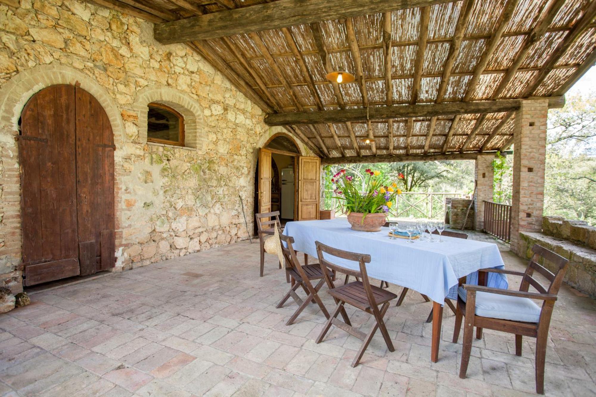 Tenuta Di Spannocchia Rosia Eksteriør billede