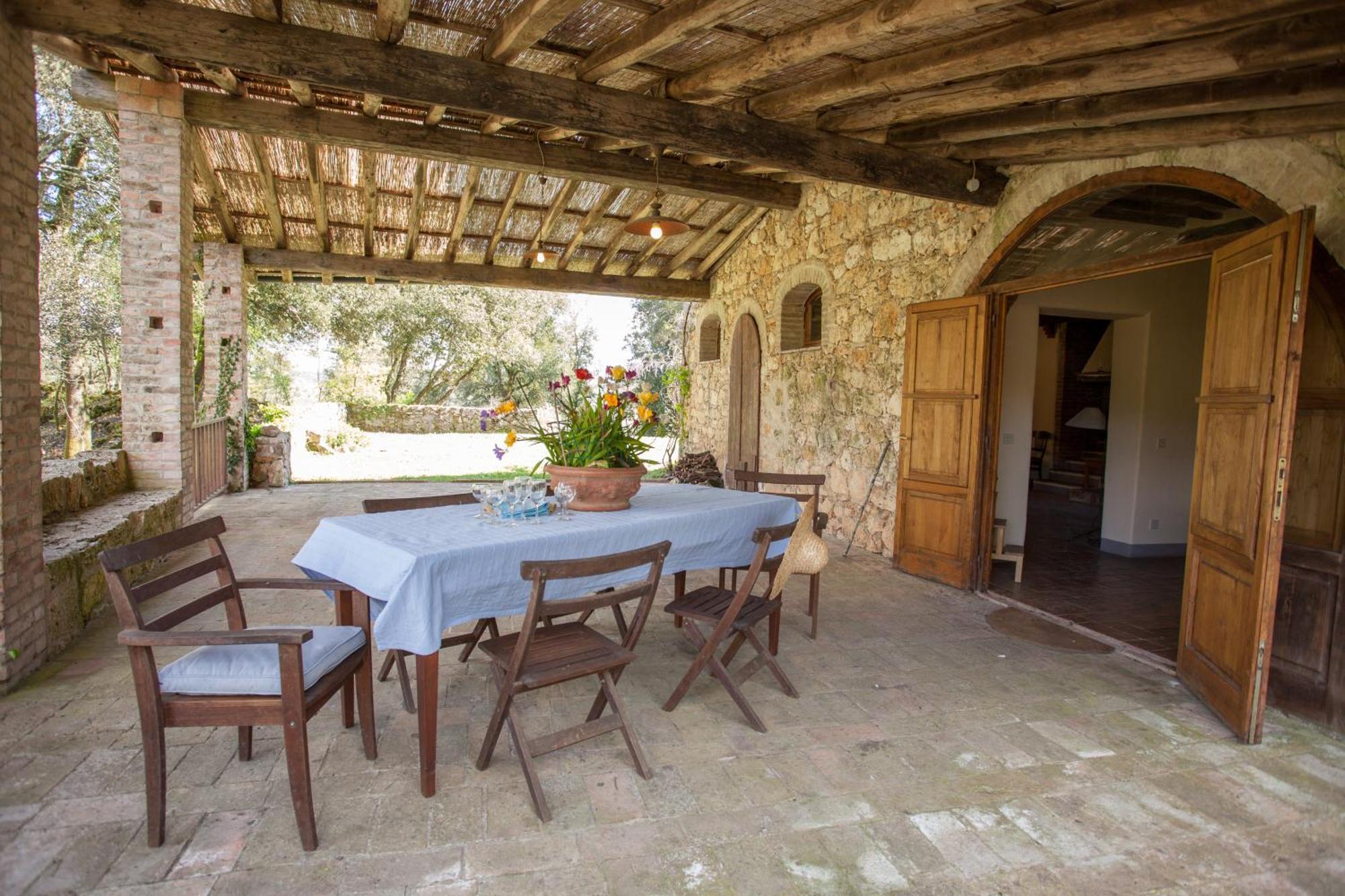 Tenuta Di Spannocchia Rosia Eksteriør billede