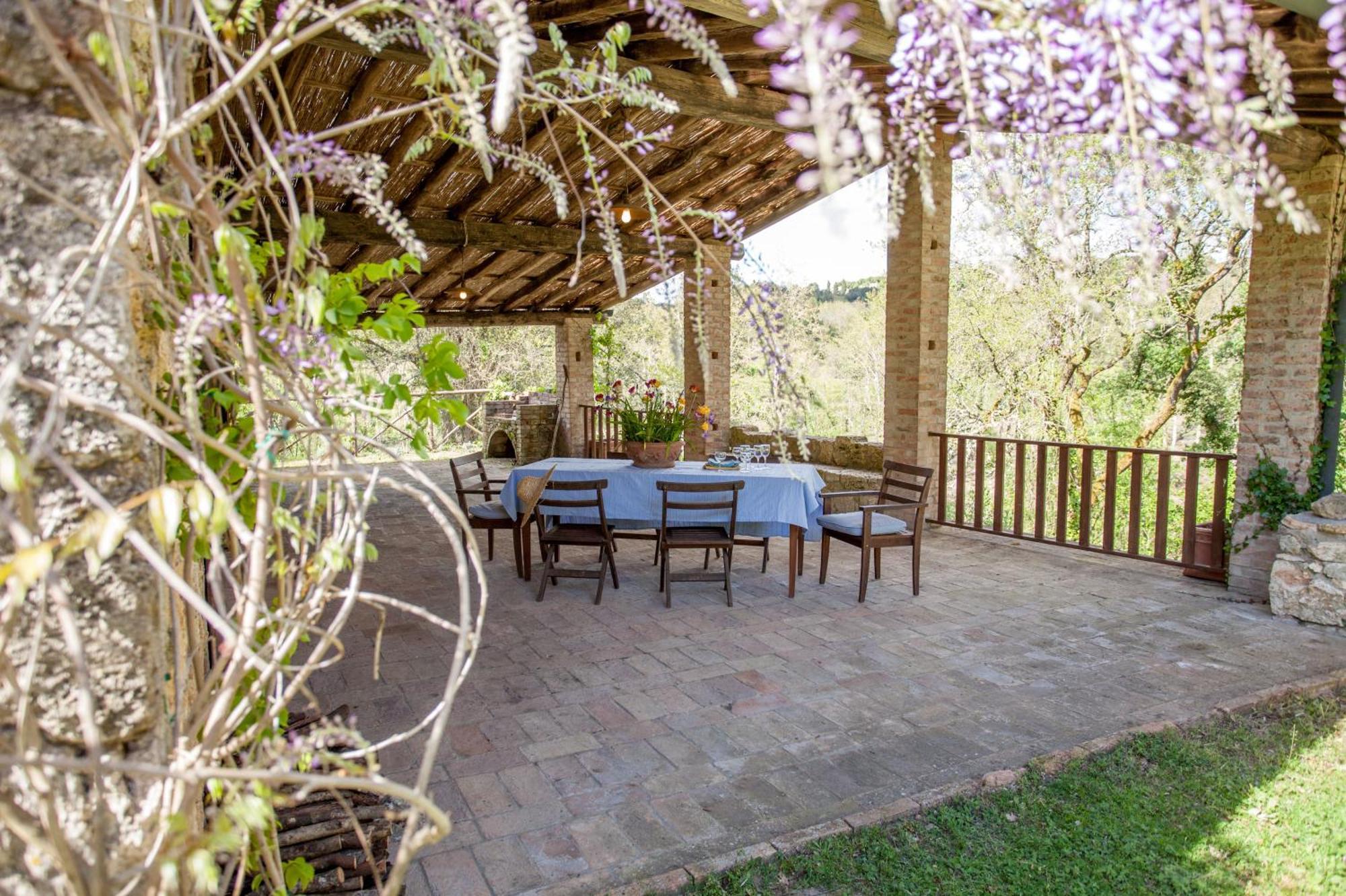 Tenuta Di Spannocchia Rosia Eksteriør billede