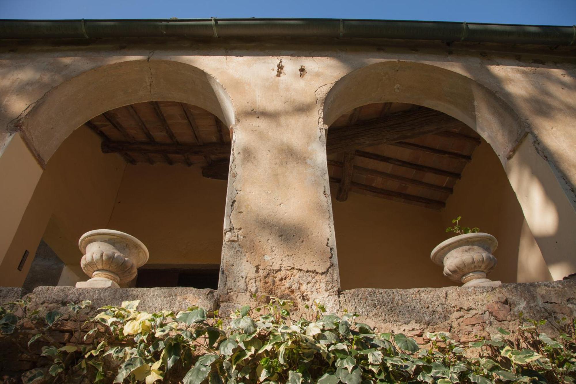 Tenuta Di Spannocchia Rosia Eksteriør billede