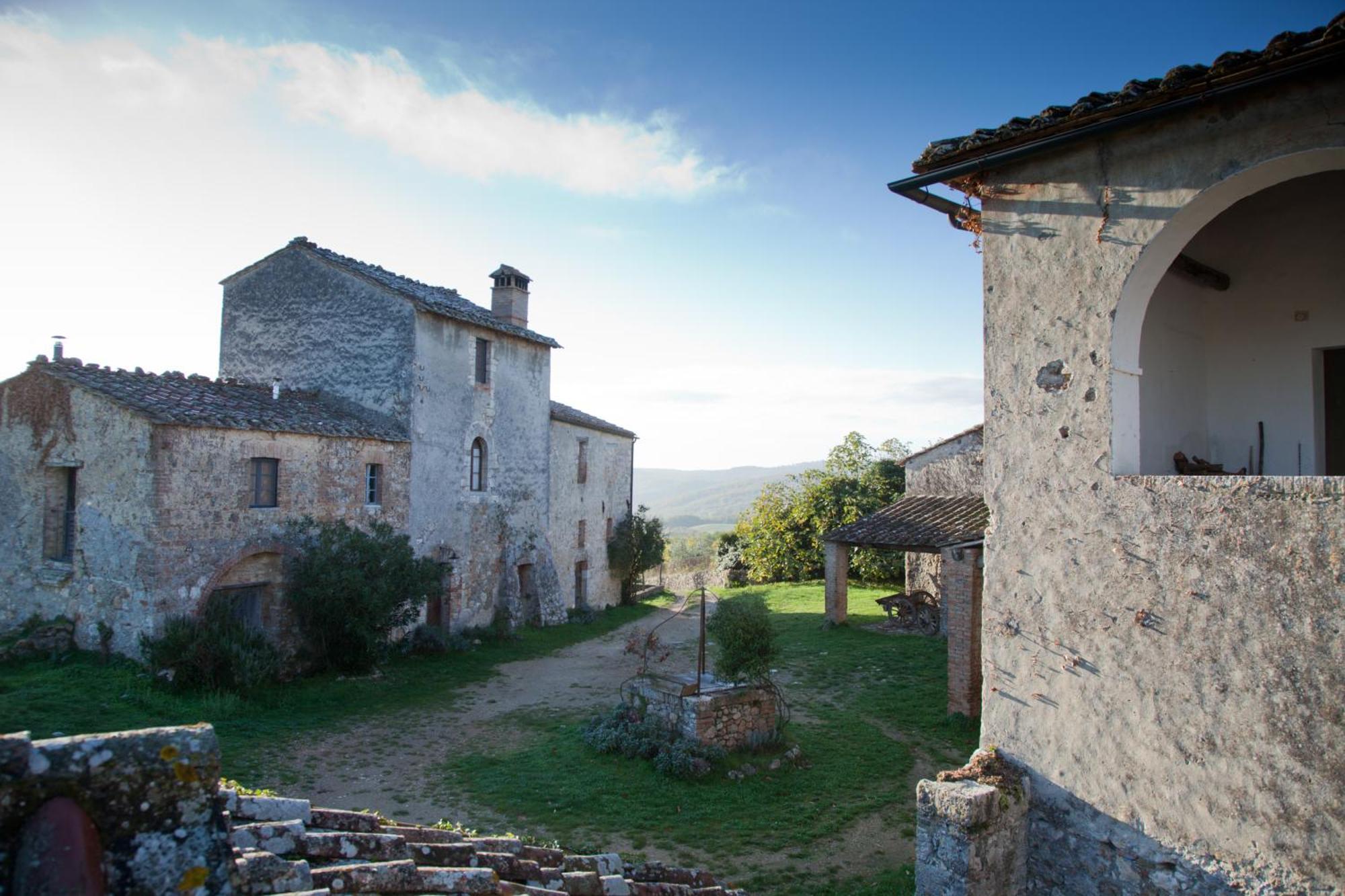 Tenuta Di Spannocchia Rosia Eksteriør billede