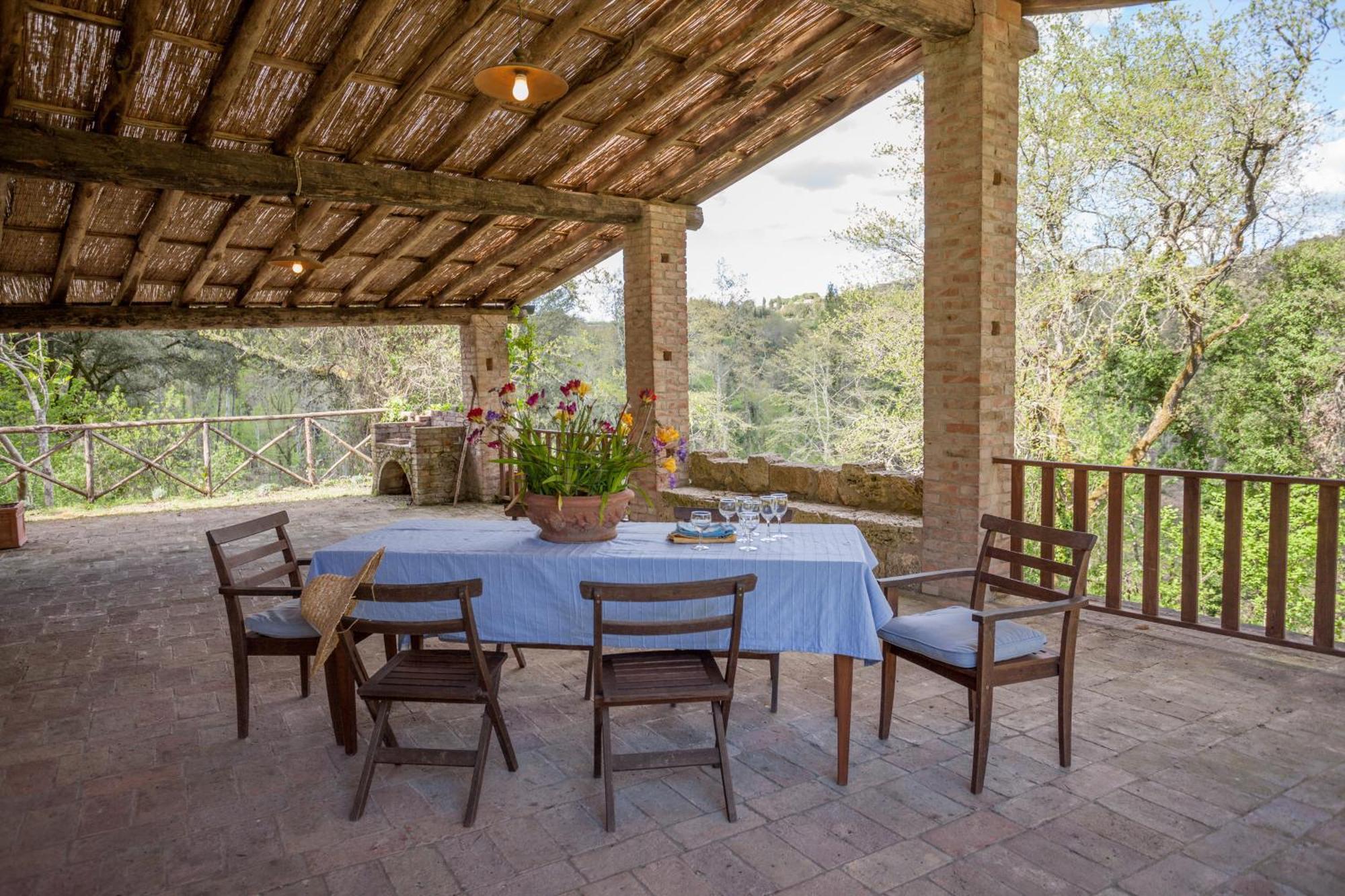Tenuta Di Spannocchia Rosia Eksteriør billede