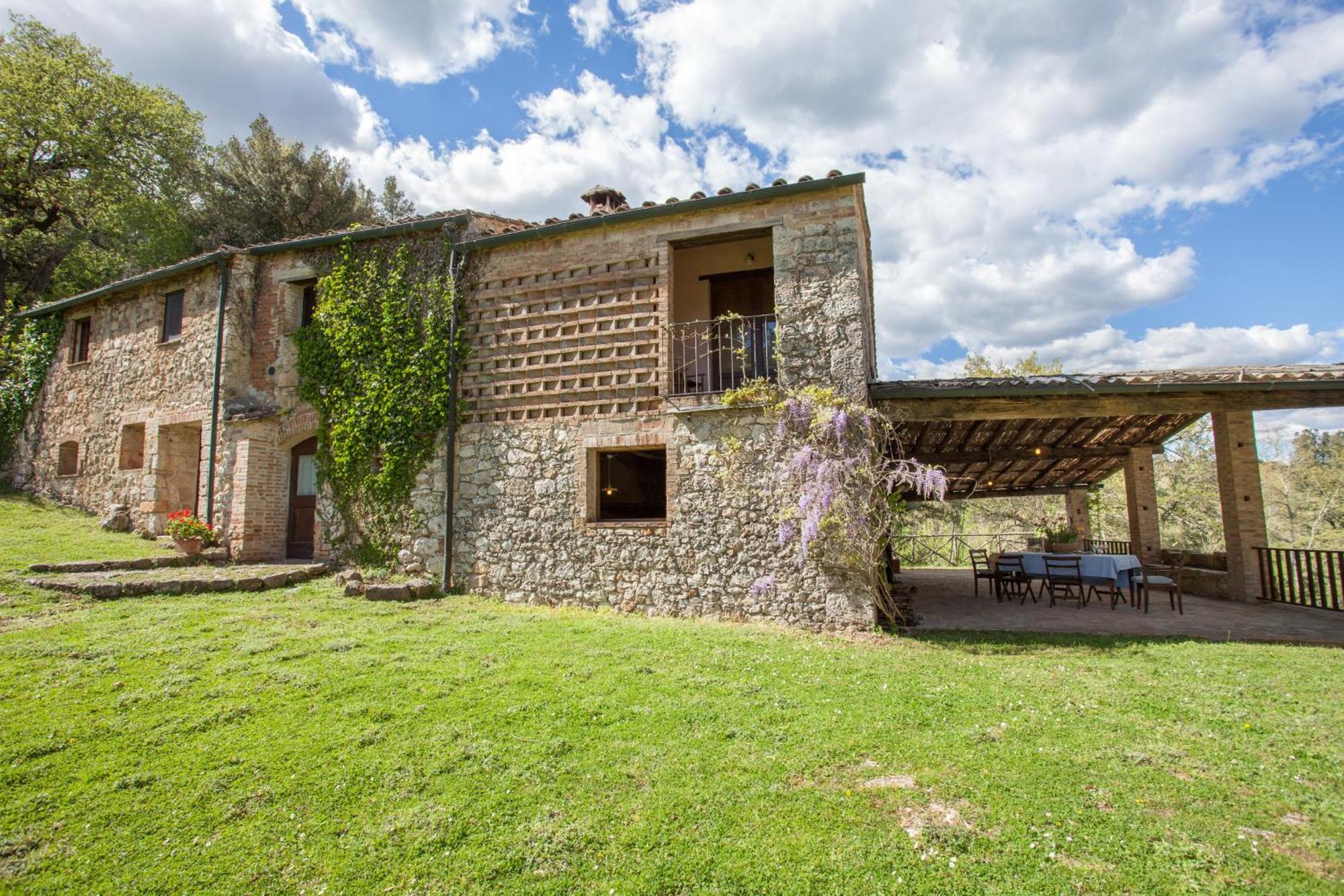 Tenuta Di Spannocchia Rosia Eksteriør billede