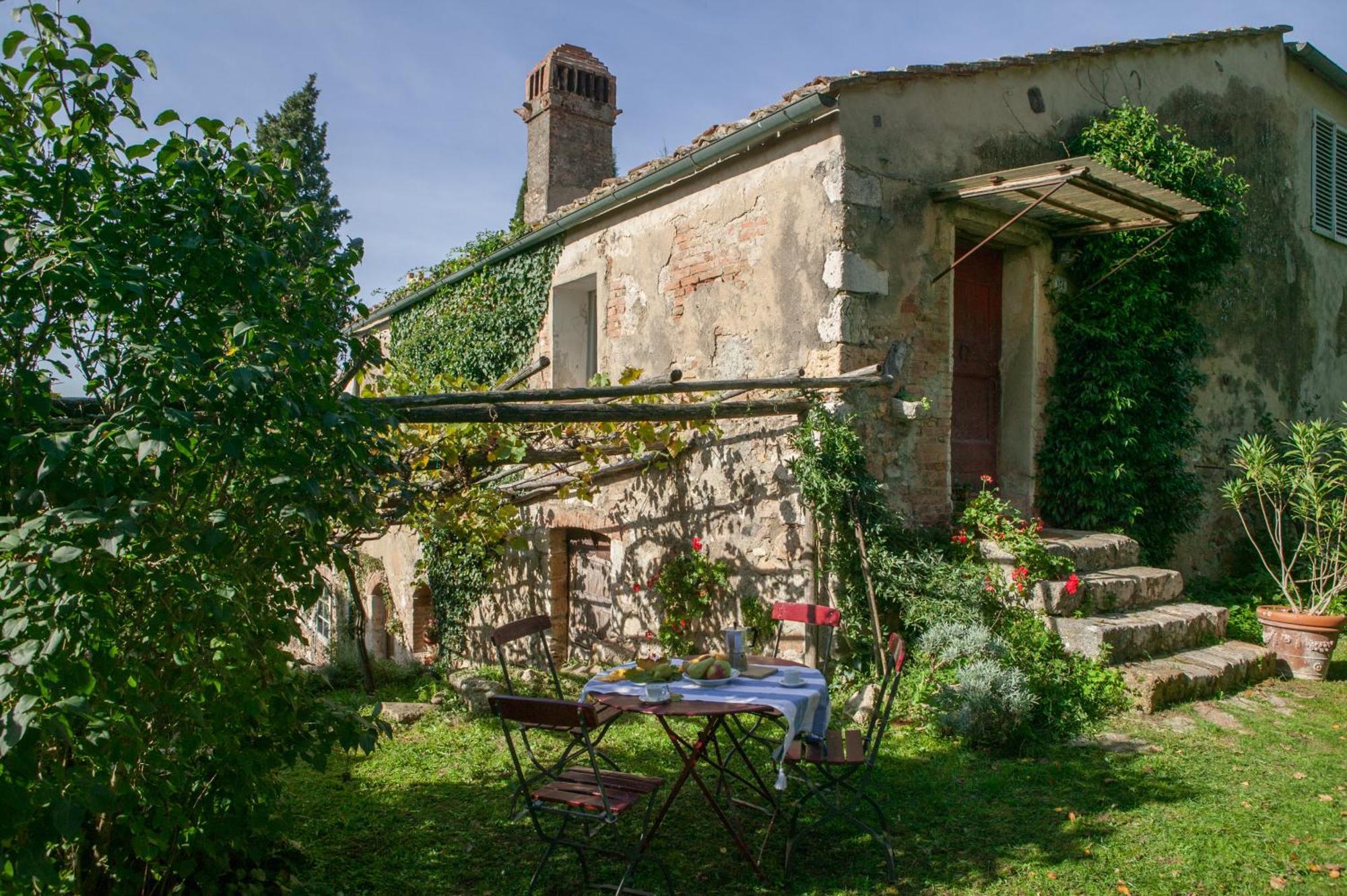 Tenuta Di Spannocchia Rosia Eksteriør billede