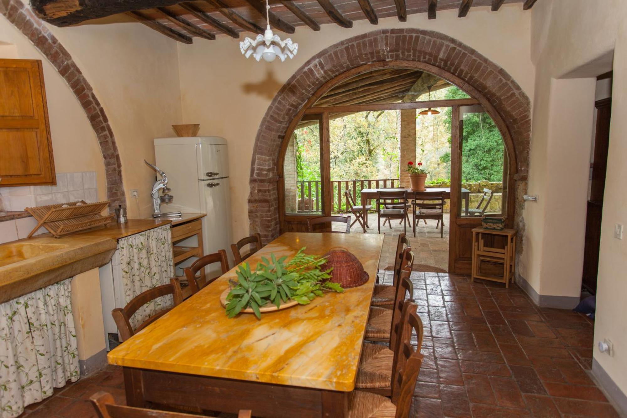 Tenuta Di Spannocchia Rosia Eksteriør billede