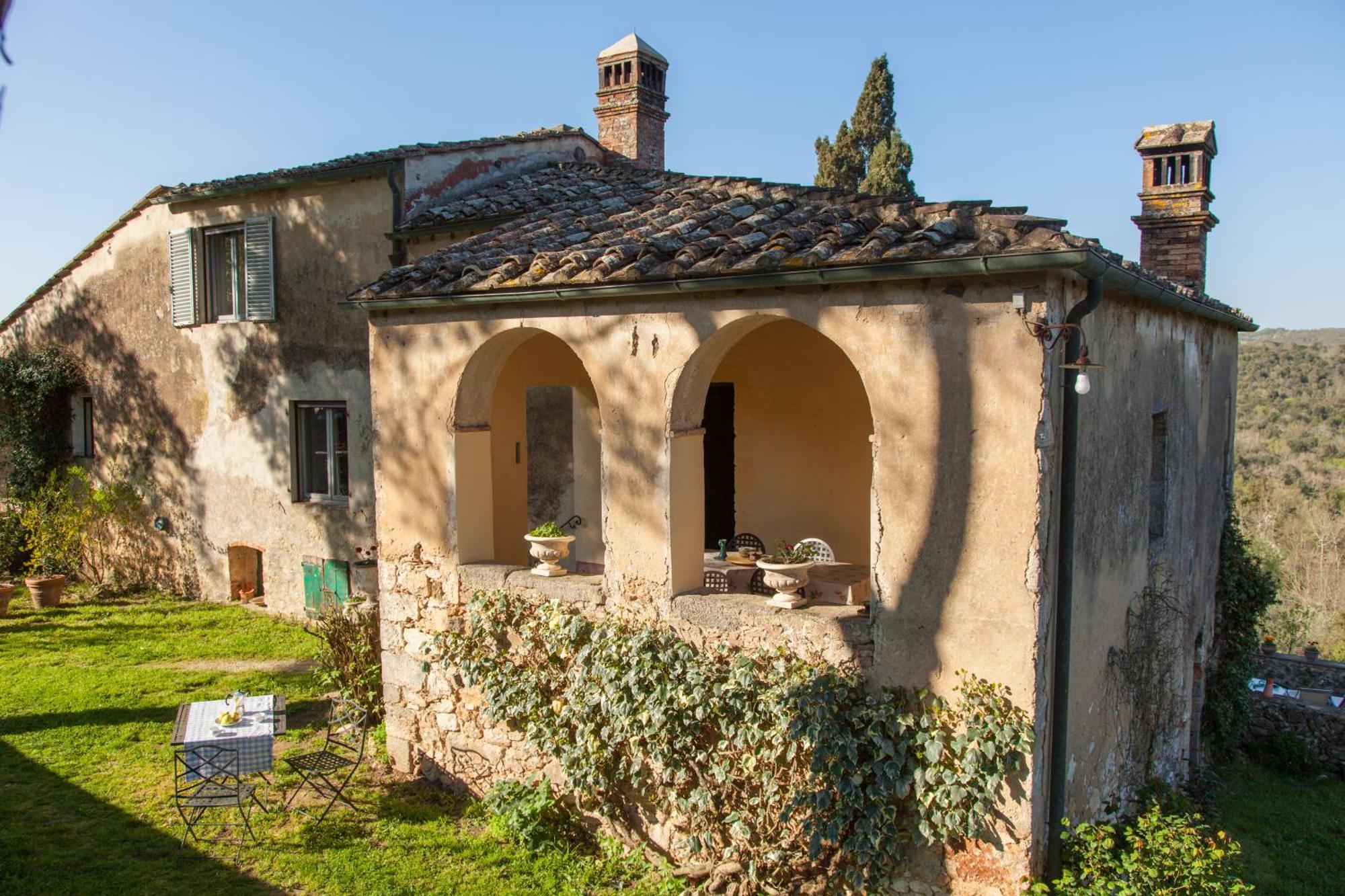 Tenuta Di Spannocchia Rosia Eksteriør billede