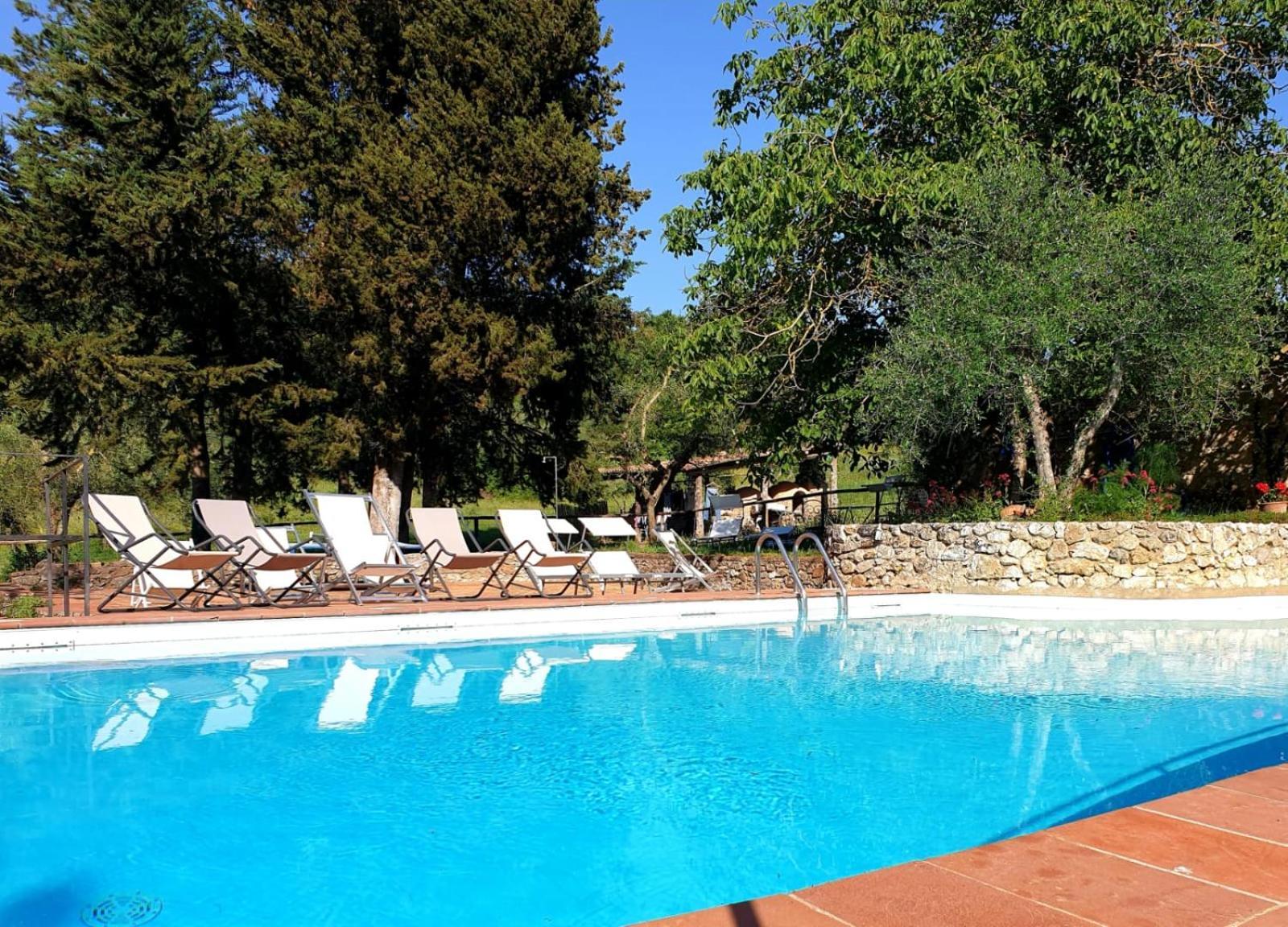 Tenuta Di Spannocchia Rosia Eksteriør billede