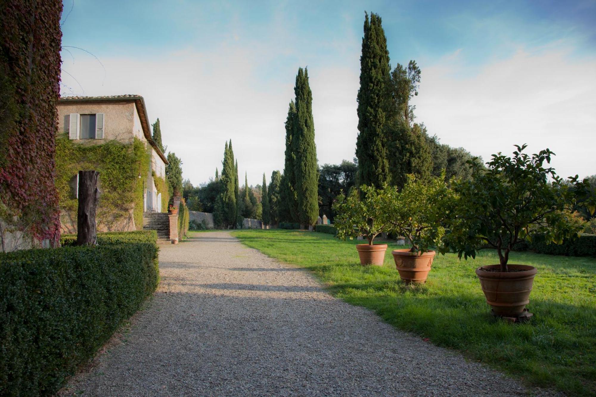 Tenuta Di Spannocchia Rosia Eksteriør billede